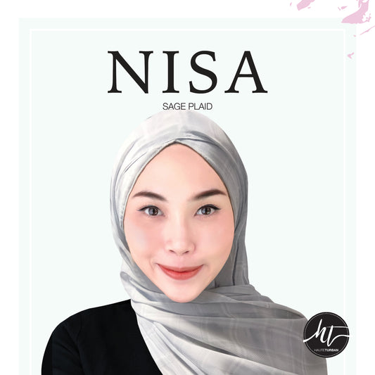 Nisa: Sage Plaid