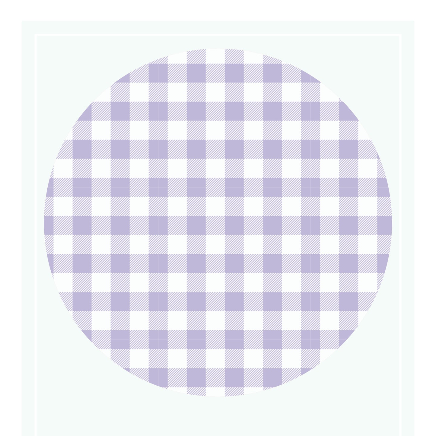 Nisa: Lavender Gingham