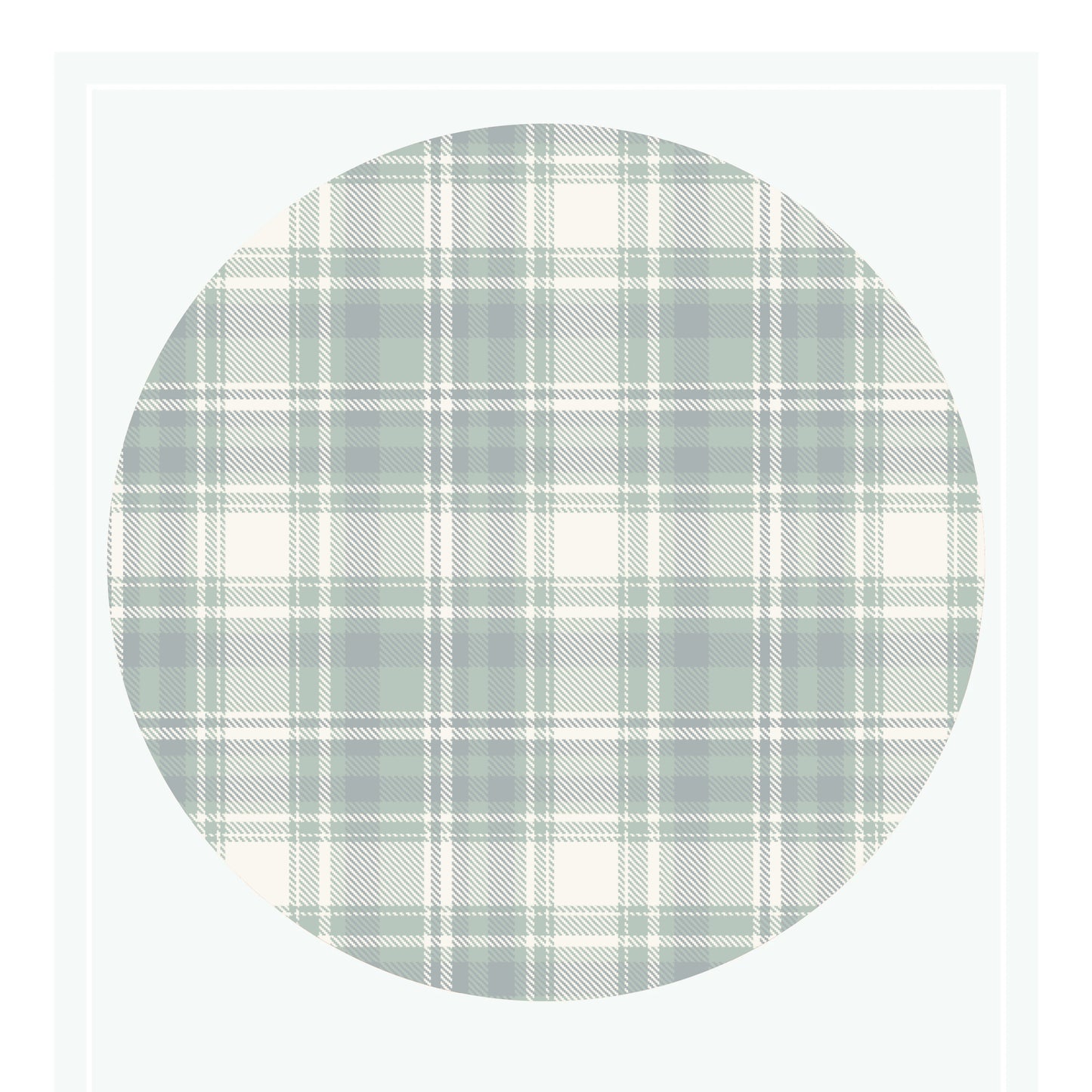 Iris: Sage Plaid
