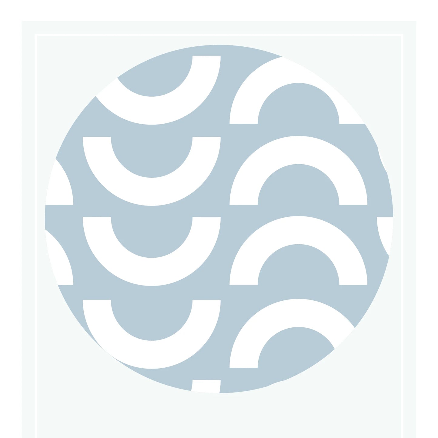 Nisa: Blue Half Circles