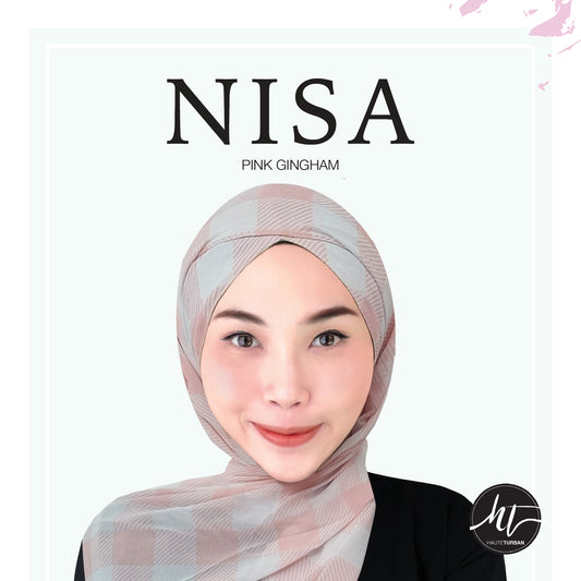 Nisa: Pink Gingham