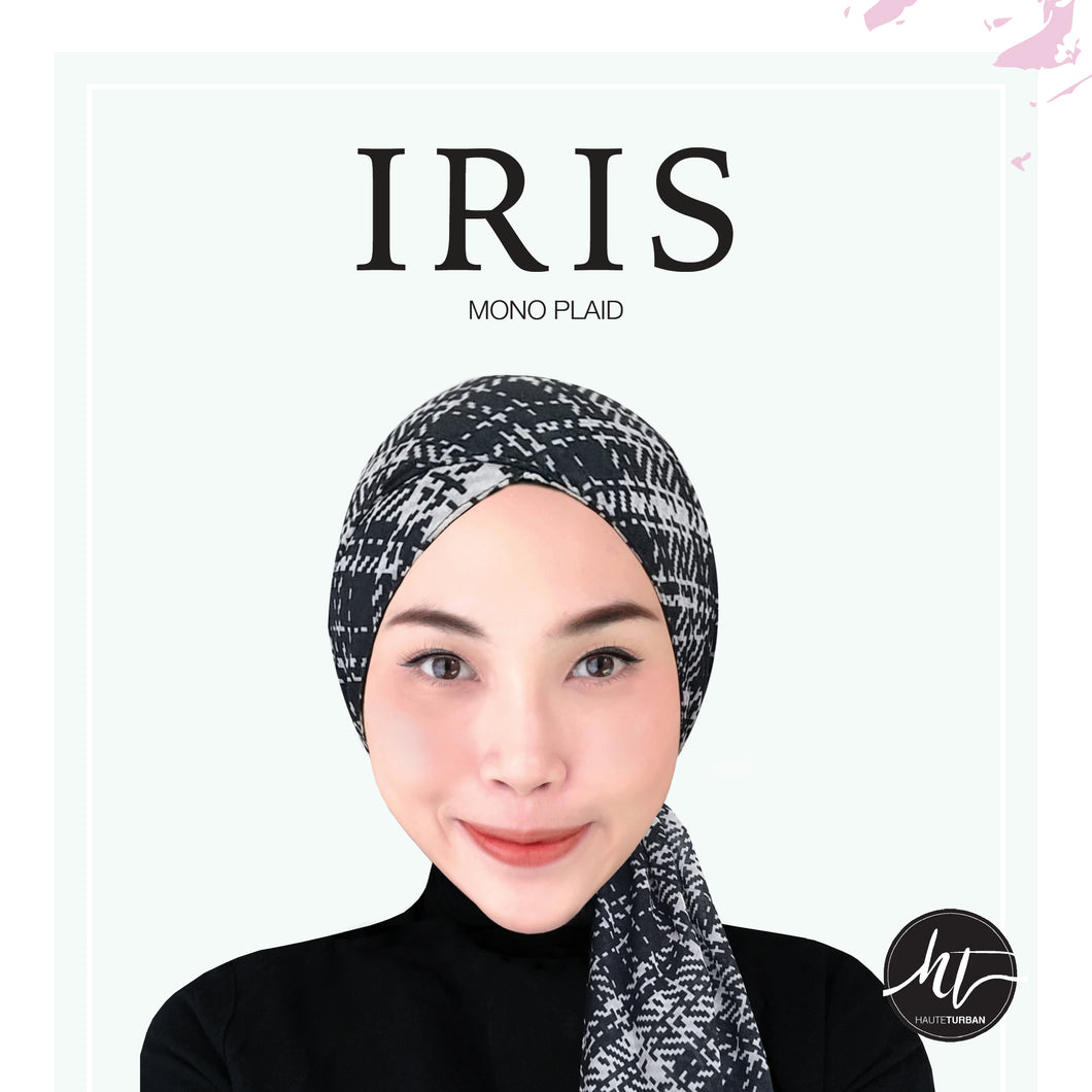 Iris: Mono Plaid