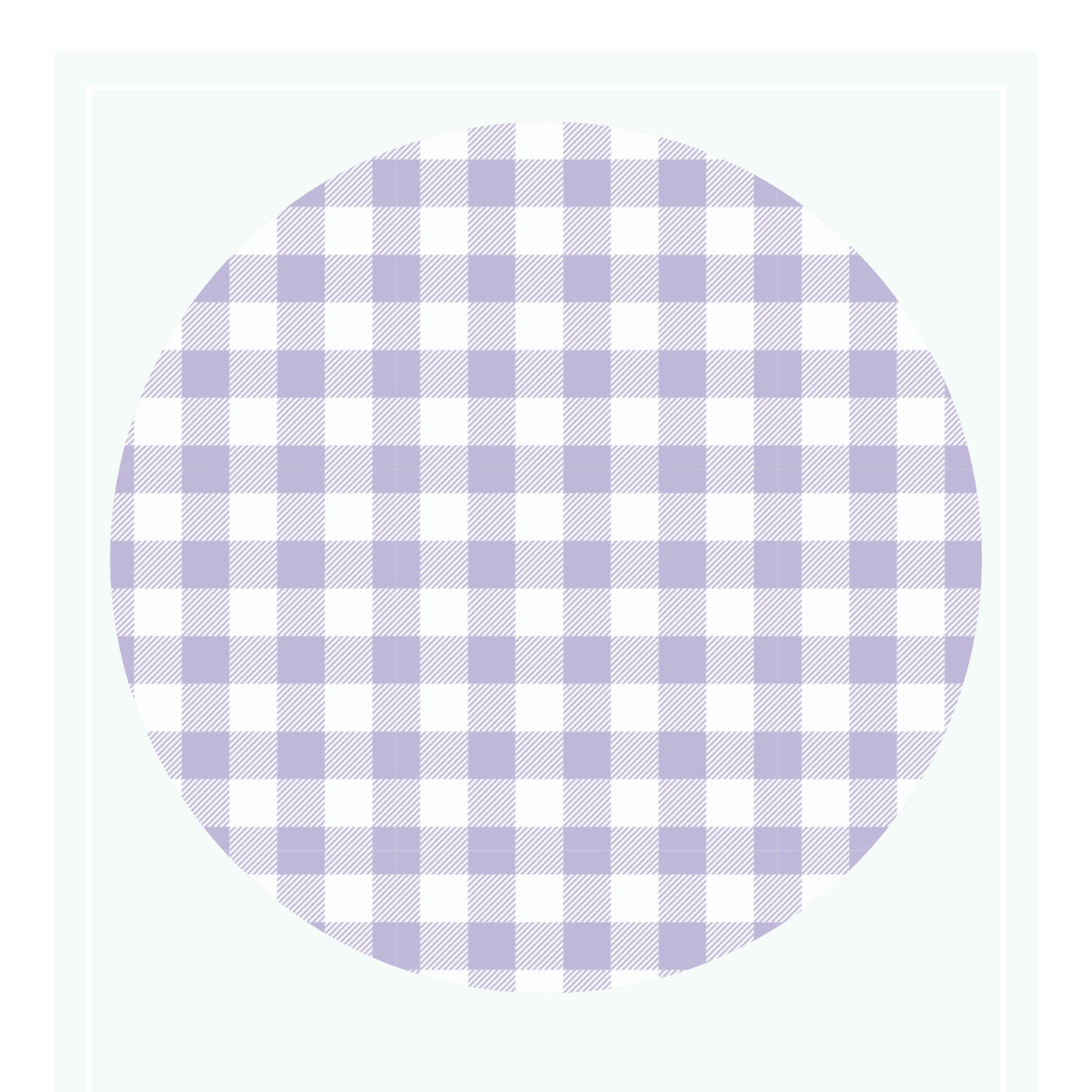 Nisa: Lavender Gingham