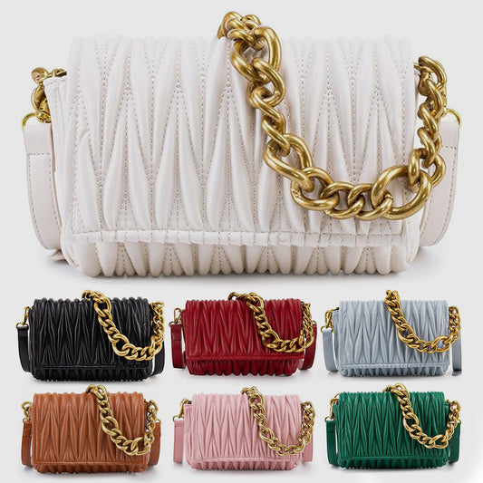 Quilted Chain Luxe Bag