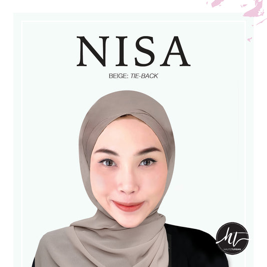 Nisa: Beige (Tie-back)