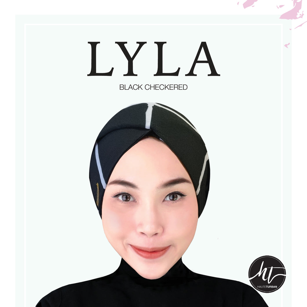 Lyla: Black Checkered