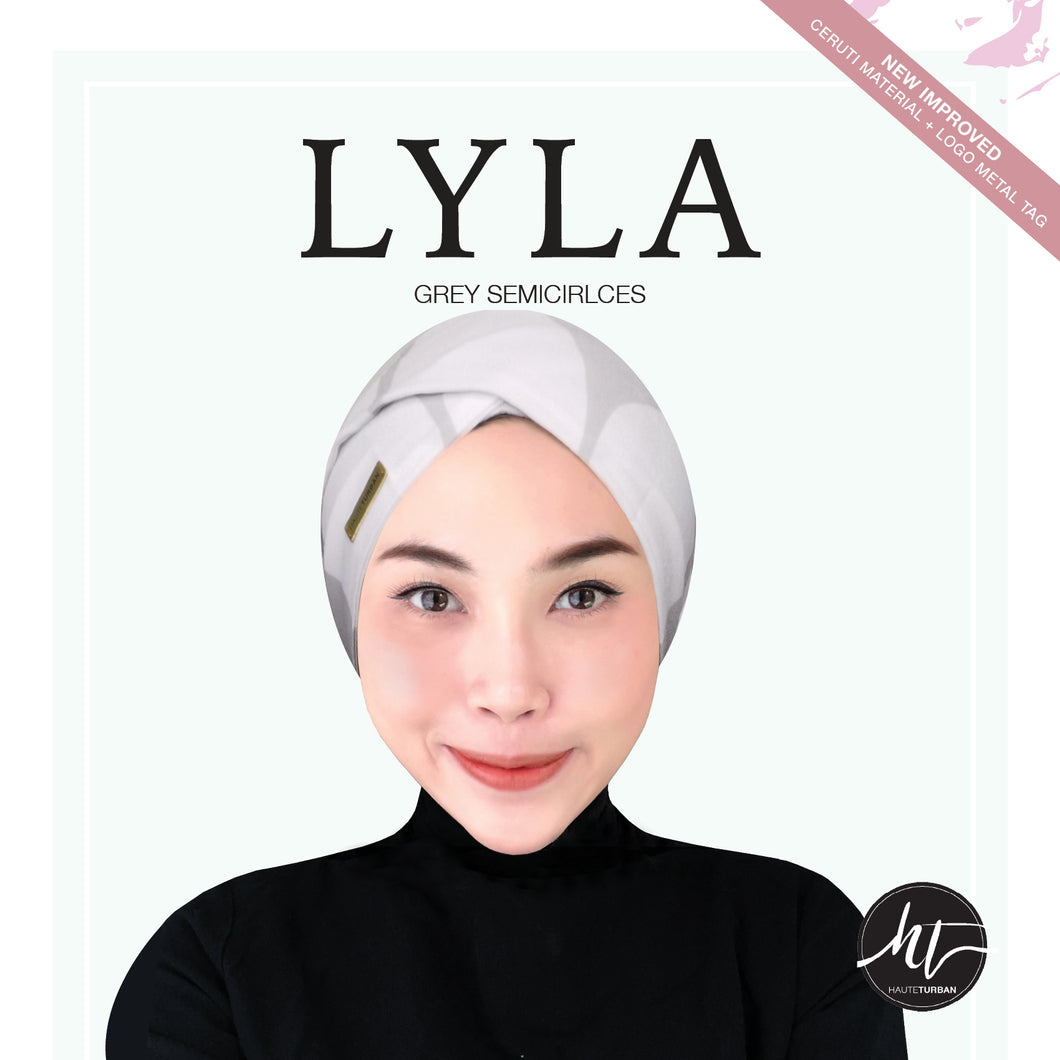 Lyla: Grey Semicircles
