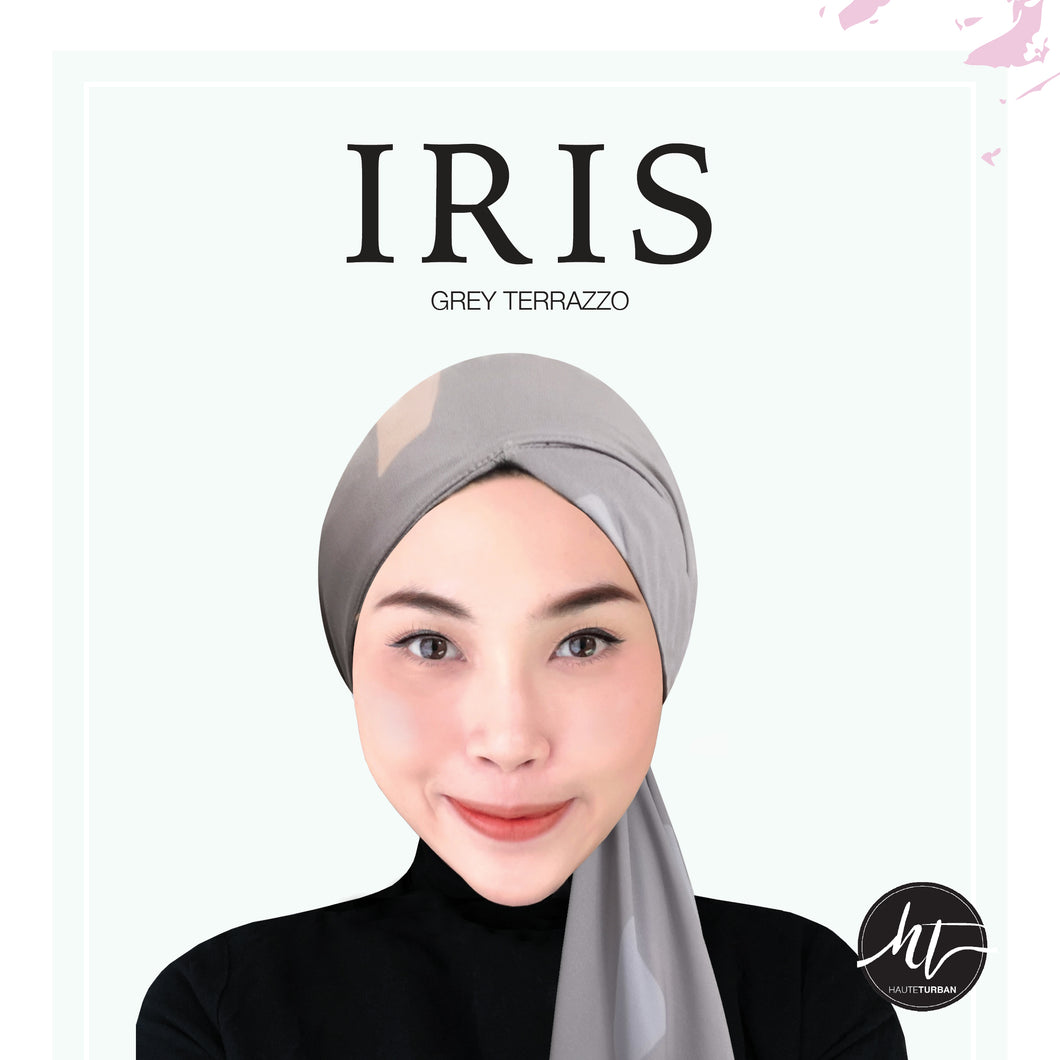 Iris: Grey Terrazzo