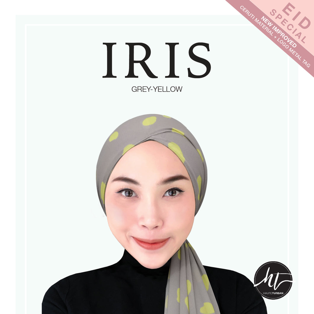 Iris: Grey-Yellow