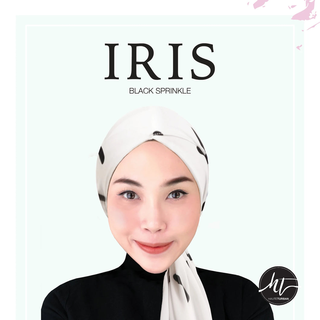 Iris: Black Sprinkle