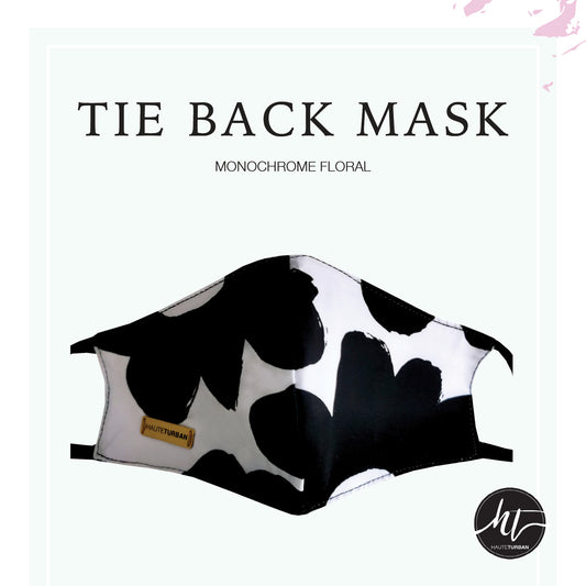 Mask: Monochrome Floral