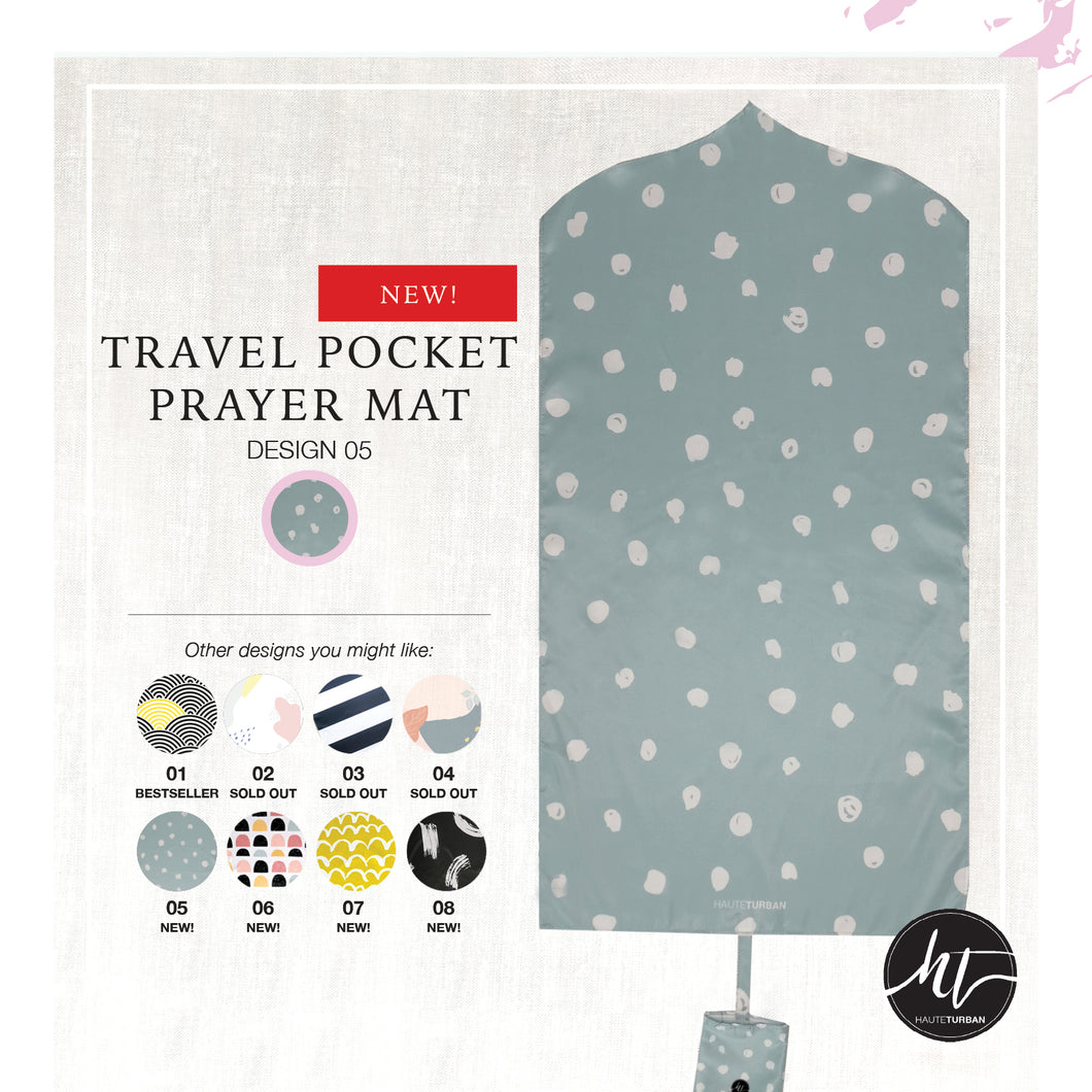 Travel Pocket Prayer Mat: Design 05