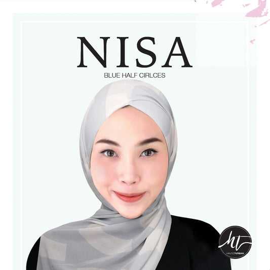 Nisa: Blue Half Circles